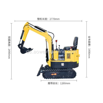 Mini Crawler Digger Kleiner Bagger Bagger